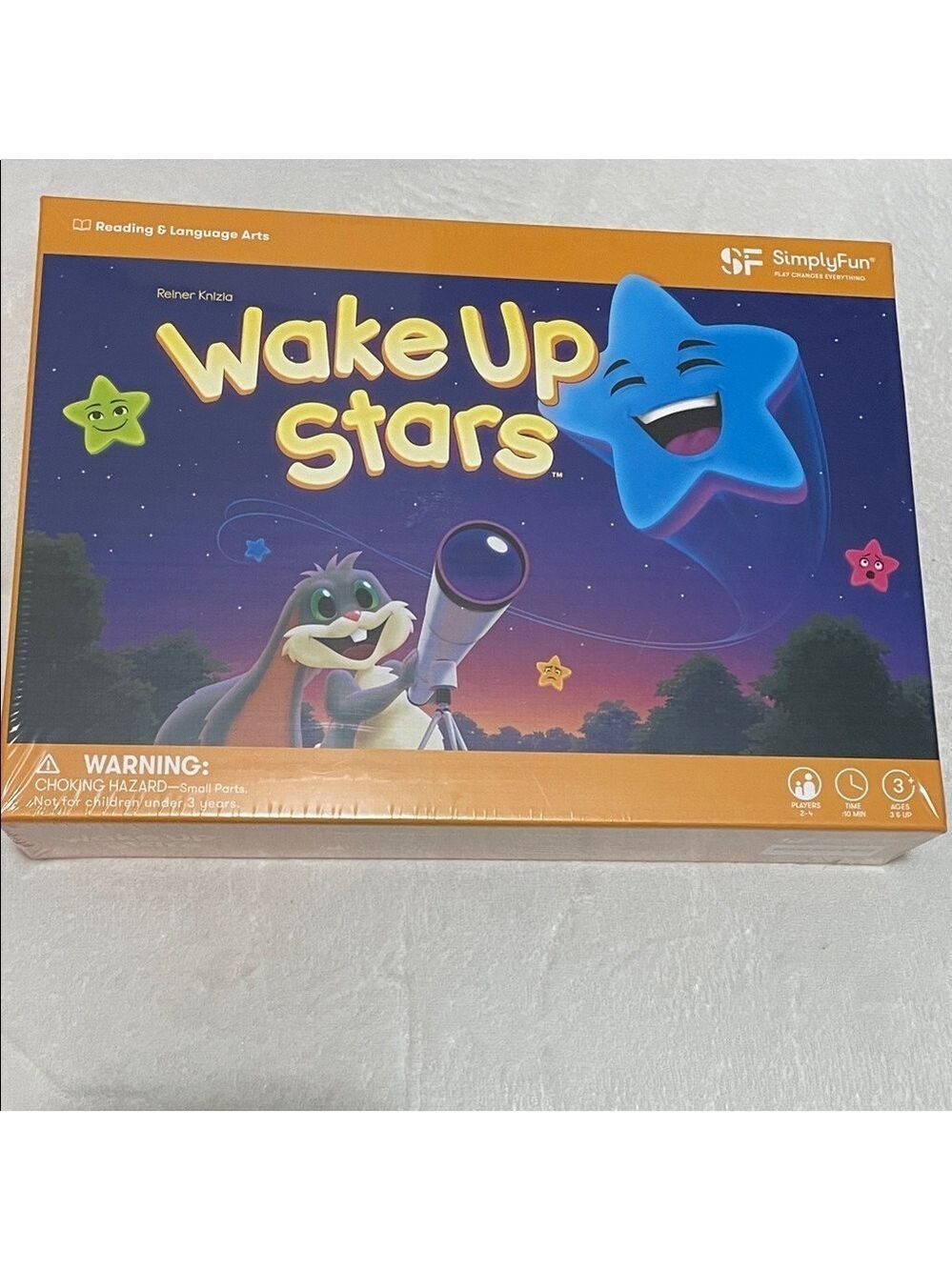 SimplyFun Wake Up Kids Educational Stars Board Game